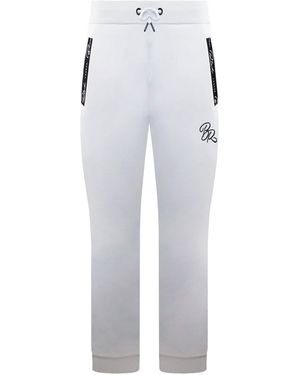 Born Rich Foletti Mystic Track Trousers - White