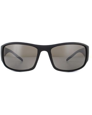 Bollé Sunglasses King Bs026002 Matte Volt+ Gun Polarized - Grey