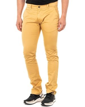 La Martina Lmt014 Chinese Cut Trousers - Yellow