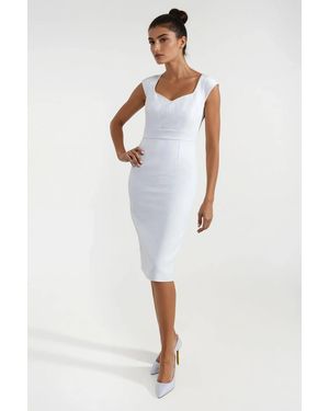 Hobbs Powder 'Emmaline' Dress - White