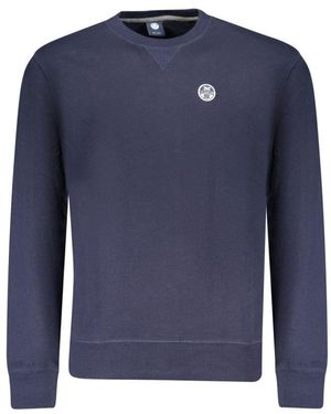 North Sails Crew Neck Long Sleeve Sweatshirt - Blue