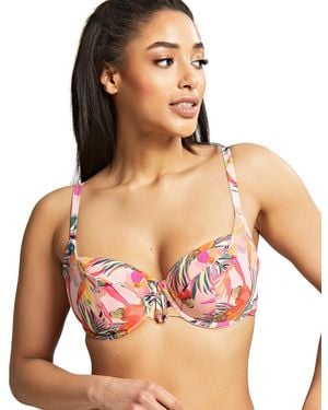 Panache Paradise Balcony Bikini Top - Pink