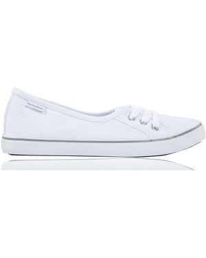 SoulCal & Co California Shore Canvas Trainers - White