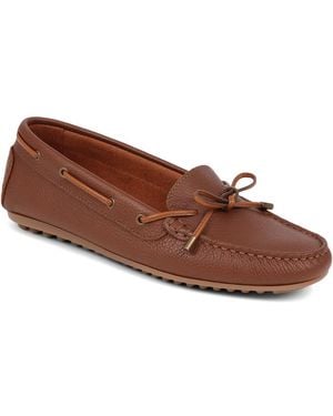 Jones Bootmaker Perri Leather Loafers - Brown