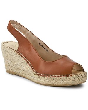Jones Bootmaker Rosanna Slingback Wedges - Brown