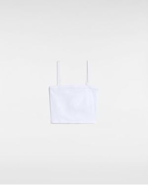 Vans Drew Rib Tube Top - White