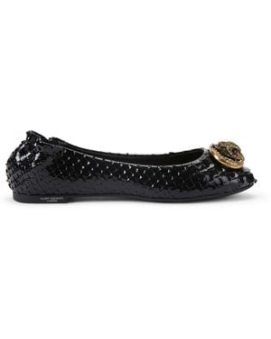 Kurt Geiger Chelsea Ballerina Ballet Flats - Black