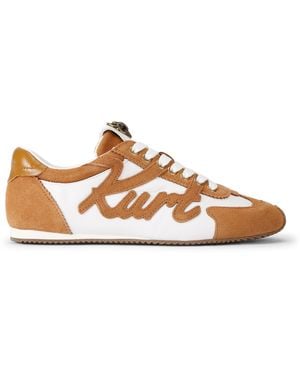 Kurt Geiger Leather Islington Trainers - Brown