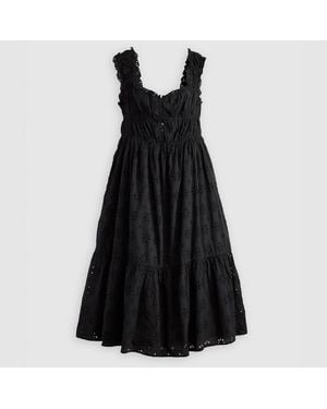 Levi's Levi's Amaya Square Neck Sleeveless Maxi Dress - Black
