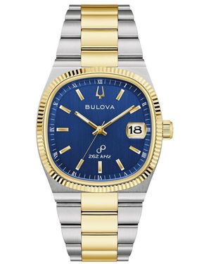 Bulova Super Seville Watch 98B462 Stainless Steel - Metallic