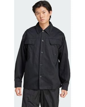 adidas Originals Premium Essentials Workwear Overshirt - Black