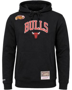 Mitchell & Ness Nba Chicago Bulls Arch Hoodie - Black