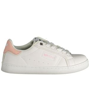 Gas Low Top Leather Trainers - White