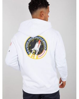 Alpha Industries Space Shuttle Hoody - White