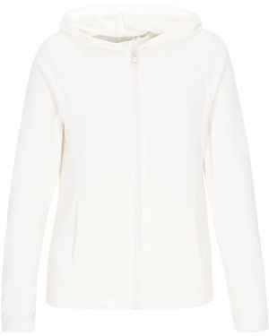 myMo Fleece Jas - Wit