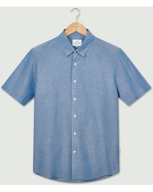 Peter Werth Gav Ss Shirt - Blue