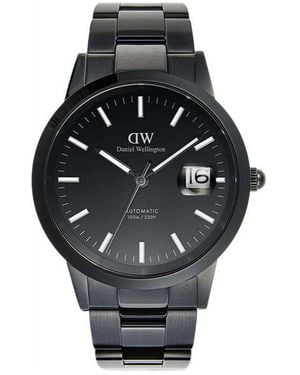 Daniel Wellington Dw00100753 Iconic Lumine 40Mm Watch - Black