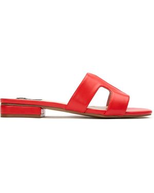 V.Gan Vegan Bok Slide Sandals - Red
