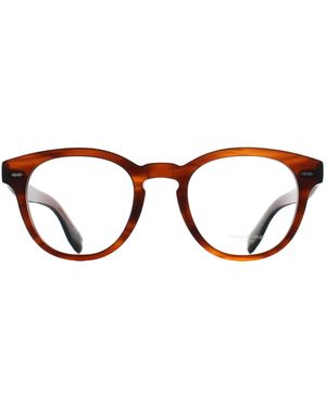 Oliver Peoples Round Grant Tortoise Ov5413U Cary - Brown