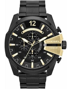 DIESEL Dz4338 Mega Chief Chronograph Watch - Black