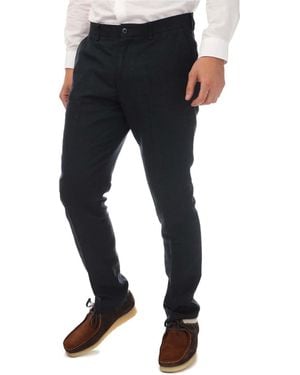 Guide London Casual Chino Trousers - Black