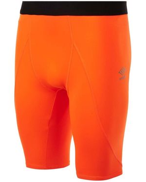 Umbro Player Elite Power Shorts (Shocking) - Orange