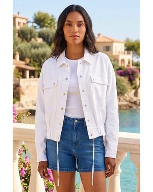 Roman Utility Collared Pocket Jacket - Blue