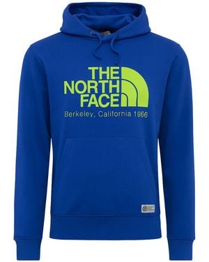 The North Face Scrap Cali Hd Hoodie Cotton - Blue
