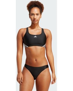 adidas 3-Stripes Bikini - Black