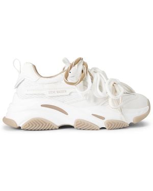 Steve Madden Pryce Trainers - White