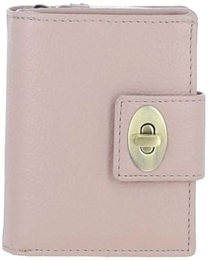 Ashwood Leather Elegant Real Purse - Pink
