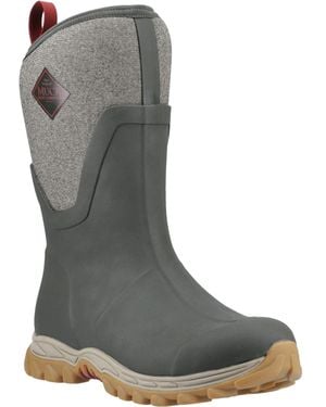 Muck Boot Arctic Sport Ii Mid Rubber /Herringbone Winter Mid Calf - Grey