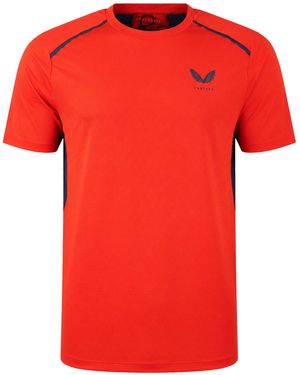 Castore Airex Deep T-Shirt - Red