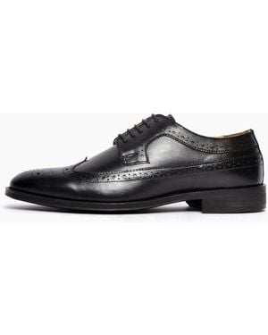 Catesby England George Leather Shoes - Black