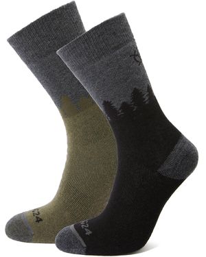 TOG24 Krems Trek Socks/Khaki - Black