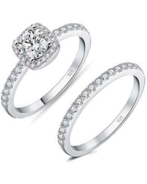 Bibei Eternal Sparkle Ring 925 Sterling Bian021 - White