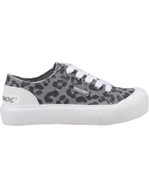 Rocket Dog Ladies Jazzin Plus Ames Trainers - Grey