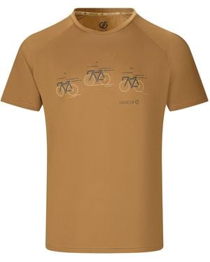 Dare 2b Tech Ii Bicycle T-Shirt (Dark Cumin) - Brown