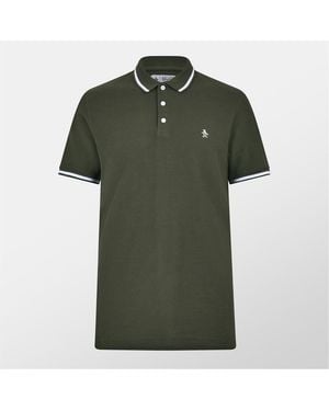 Original Penguin Regular Fit Short Sleeve Polo Shirt - Green