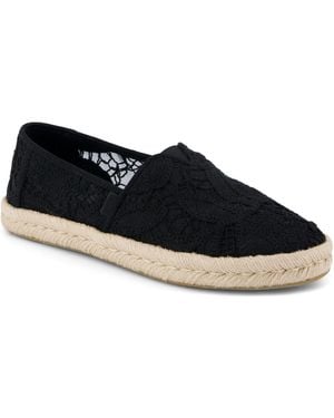 TOMS Alpargata Rope 2.0 Shoe Cotton Espadrilles - Blue