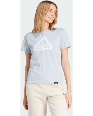 adidas Modern Essentials Graphic Tee - Blue