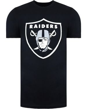 Fanatics Oakland Raiders T-Shirt Cotton - Black