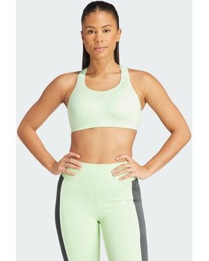 adidas Originals Tlrd Impact Training High-Support Bra - Green