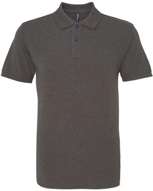 Asquith & Fox Classic Polo Shirt - Grey