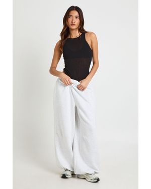 Boohoo Super Oversized Adjustable Cuff Jogger - Grey