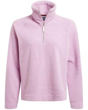 Craghoppers Ladies Raya Half Zip Fleece Top (Orchid) - Pink