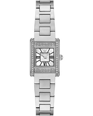 Emporio Armani Genni Watch Ar11662 Stainless Steel - Black