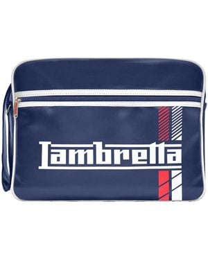Lambretta Racing Stripe Toiletry Bag - Blue