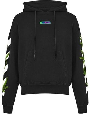 Off-White c/o Virgil Abloh Off Weed Arrows Oth Hoodie - Black