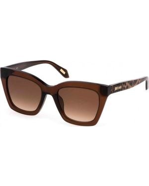 Just Cavalli Sjc024 52 520Aak Sunglasses - Brown